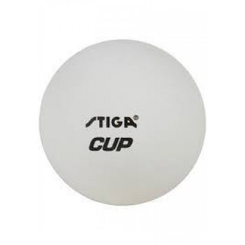 STIGA Cup 40+ κουτί με έξη άσπρα μπαλάκια